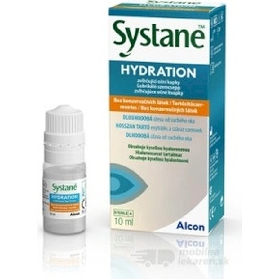 SYSTANE HYDRATION sans conservateur 1×10 ml, collyre hydratant