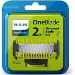 Philips OneBlade QP624/50 360 lames de rechange pour le visage et le corps + peigne pour le corps et accessoire intime 1×1 pc, lames de rechange