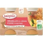 BABYBIO Pommes, abricots, céréales (2x 130 g) 2×130 g