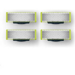 Lames de remplacement 4 pcs pour Philips OneBlade QP240/50 1×4 pcs, lames de remplacement