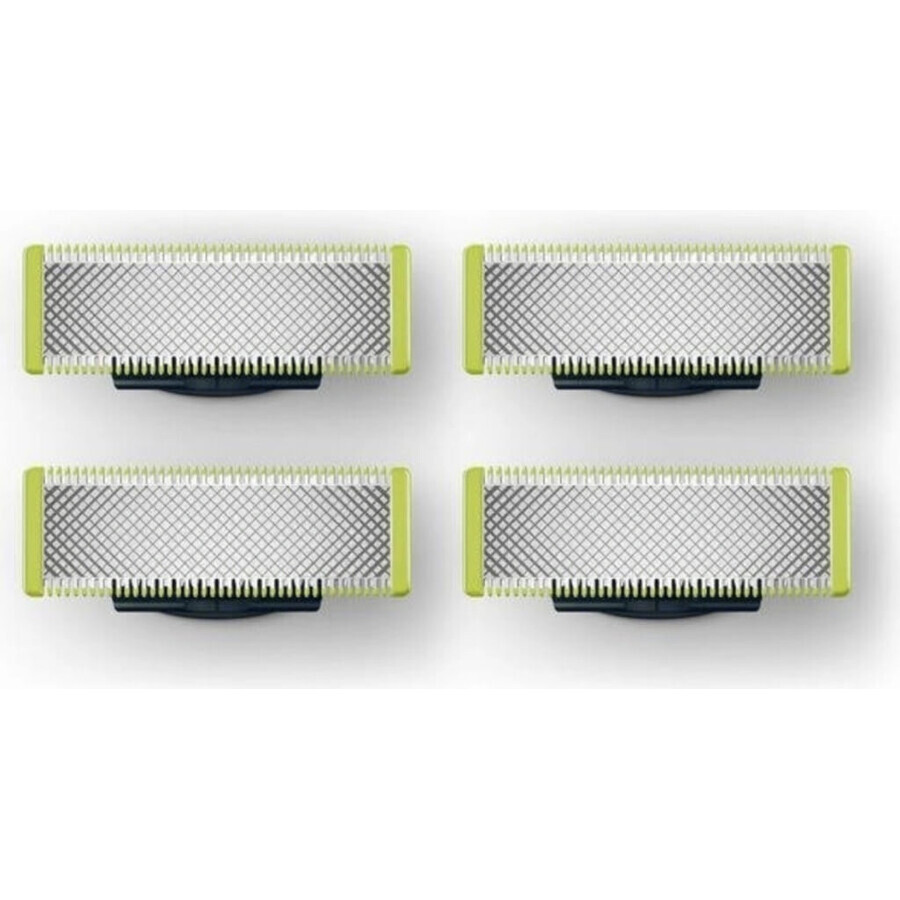 Lames de remplacement 4 pcs pour Philips OneBlade QP240/50 1×4 pcs, lames de remplacement