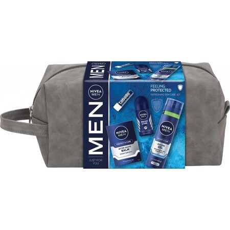 NIVEA MEN BAG PROTECT 1×1 st, geschenkverpakking