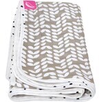 MOTHERHOOD Blanket cotton muslin double layer Classic Beige 100x120 cm 1×1 pc, Classic Beige 100x120 cm 1×1 pc, blanket