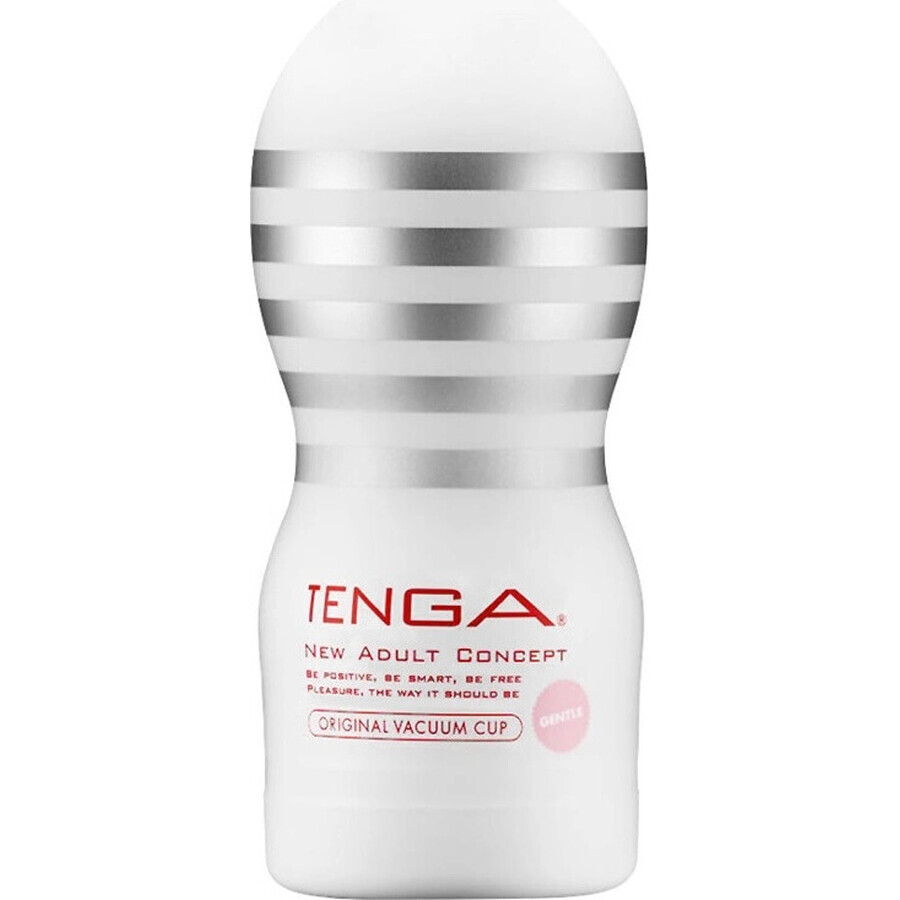 TENGA Original Vaso de Vacío Masturbador Suave 1×1 ud, ayuda íntima