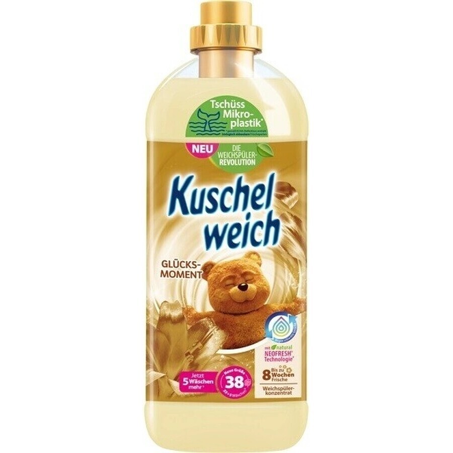 Balsamo per bucato Kuschelweich - Momento di felicità, 38 lavaggi 1×1 l