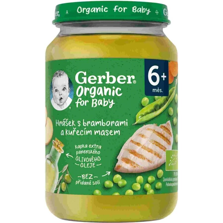 Gerber Organic Meat and Vegetable Snack 1×190 g, snack