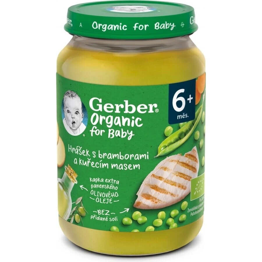 Gerber Organic Meat and Vegetable Snack 1×190 g, snack