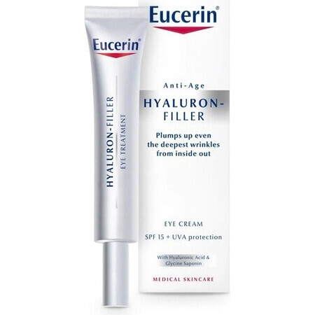 Eucerin HYALURON-FILLER anti-rimpel oogcrème 1×15 ml, crème