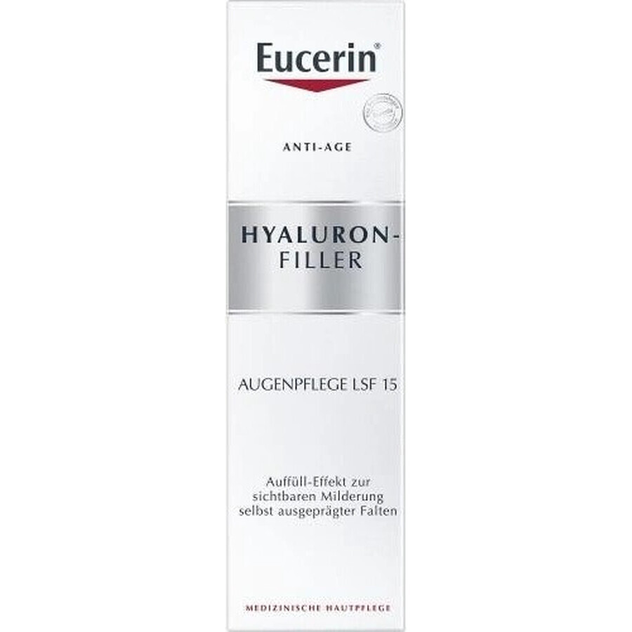 Eucerin HYALURON-FILLER anti-rimpel oogcrème 1×15 ml, crème