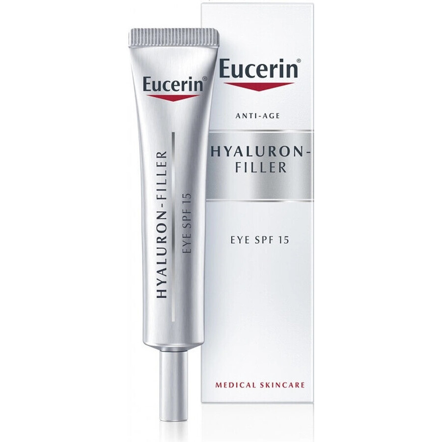 Eucerin HYALURON-FILLER anti-rimpel oogcrème 1×15 ml, crème