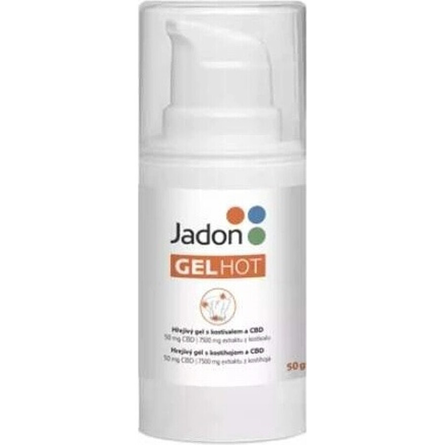 Jadon HOT GEL gel chauffant avec CBD 1x50 g