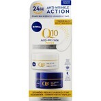 NIVEA Q10 POWER DUO Crema Reafirmante Día y Noche 2×50 ml, Crema Reafirmante