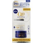 NIVEA Q10 POWER DUO Crema Reafirmante Día y Noche 2×50 ml, Crema Reafirmante