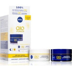 NIVEA Q10 POWER DUO Crema Reafirmante Día y Noche 2×50 ml, Crema Reafirmante