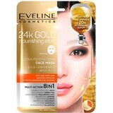 EVELINE 24k GOLD ULTRA-REVITALIZING FACE SHEET MASK 1×20 ml, face mask