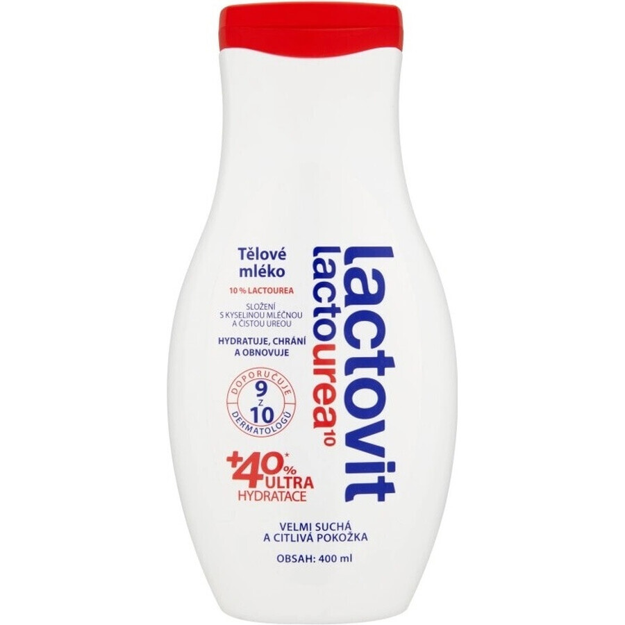 Lactovit Lactourea Oleo Body Lotion 1×400 ml, lotion pour le corps