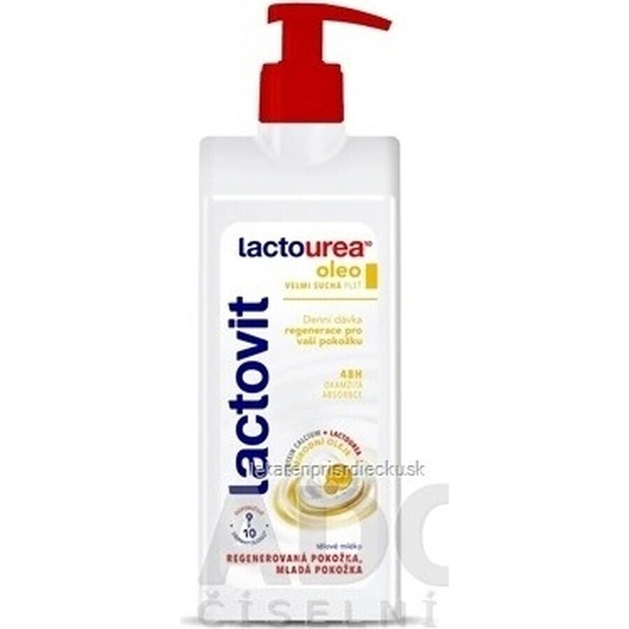 Lactovit Lactourea Oleo Body Lotion 1×400 ml, lotion pour le corps