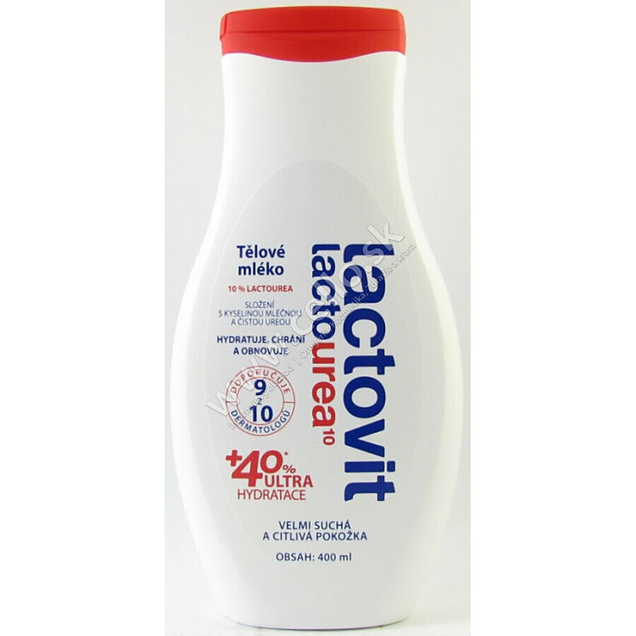 Lactovit Lactourea Oleo Body Lotion 1×400 ml, lotion pour le corps