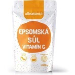 Allnature Sel Epsom Vitamine C 1000g 1×1000g