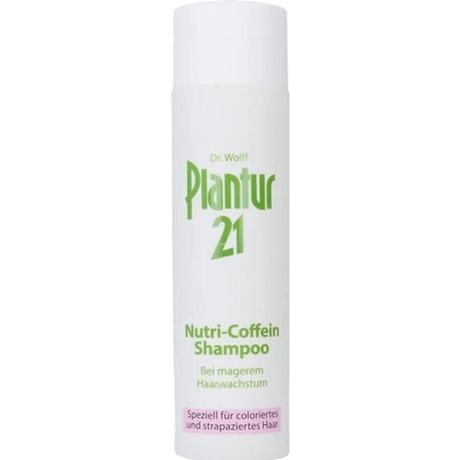 Plantur 39 Shampooing à la phyto-caféine pour cheveux colorés 1×250 ml, shampooing à la caféine