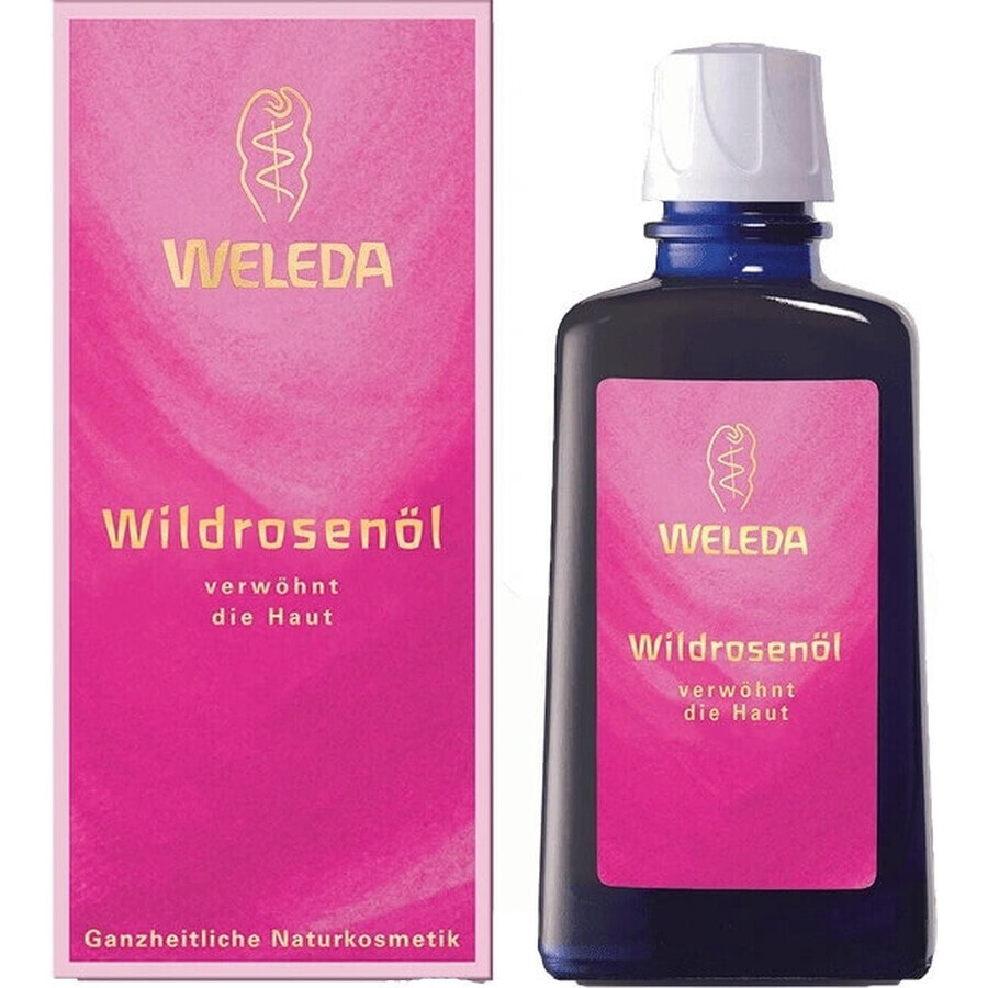 WELEDA Olio armonizzante alla rosa 1×100 ml, olio