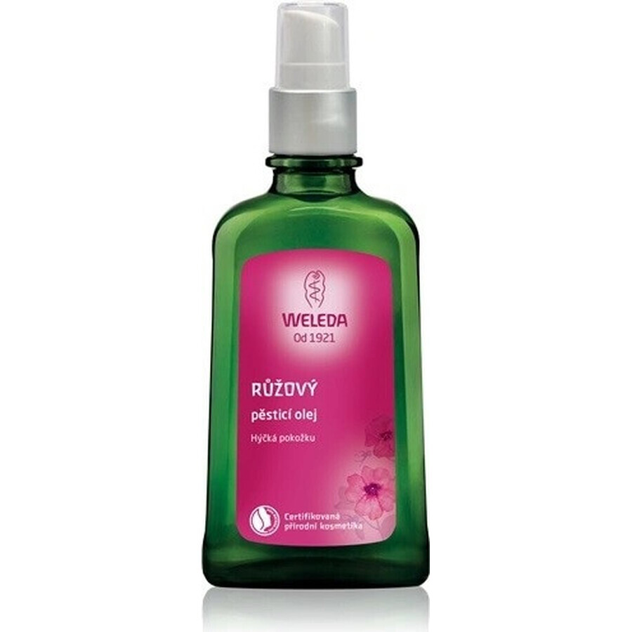 WELEDA Olio armonizzante alla rosa 1×100 ml, olio