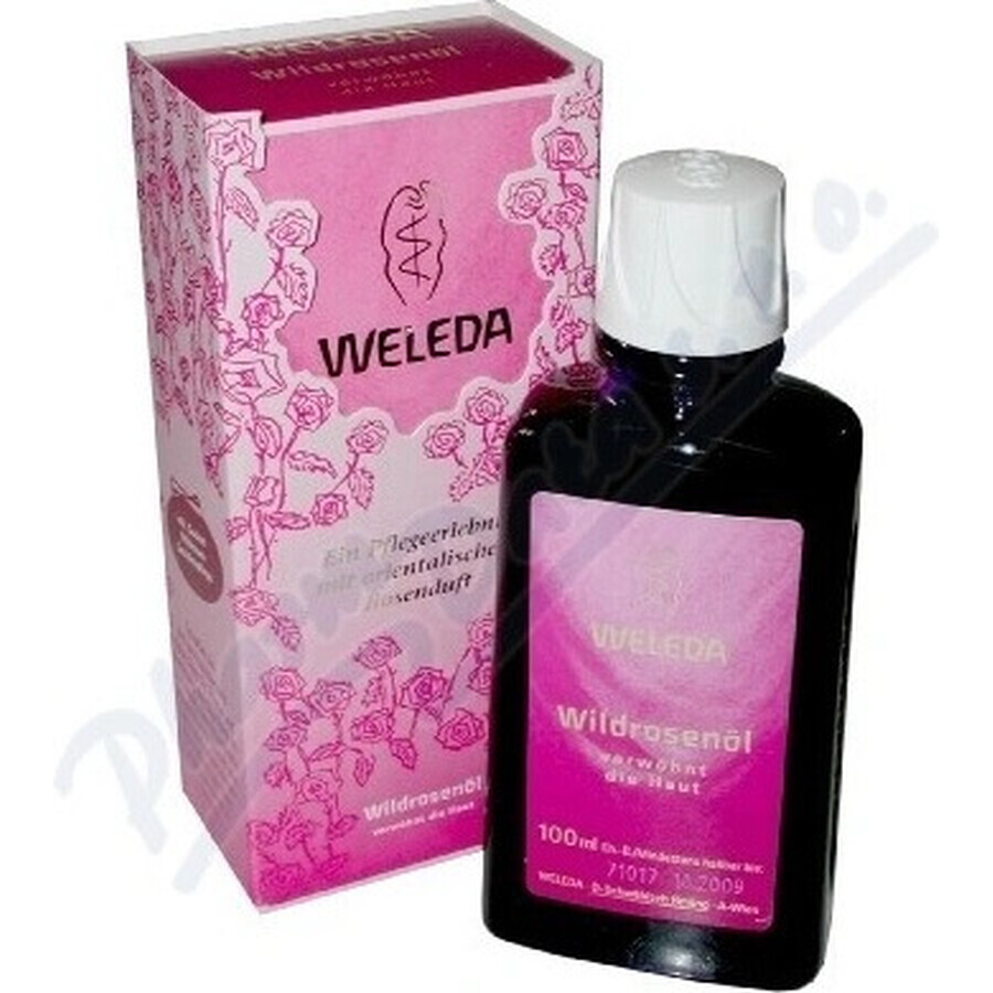 WELEDA Olio armonizzante alla rosa 1×100 ml, olio