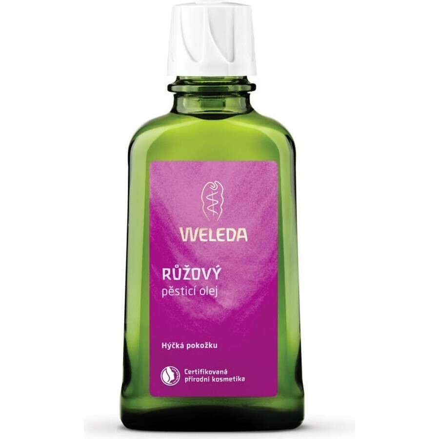 WELEDA Olio armonizzante alla rosa 1×100 ml, olio