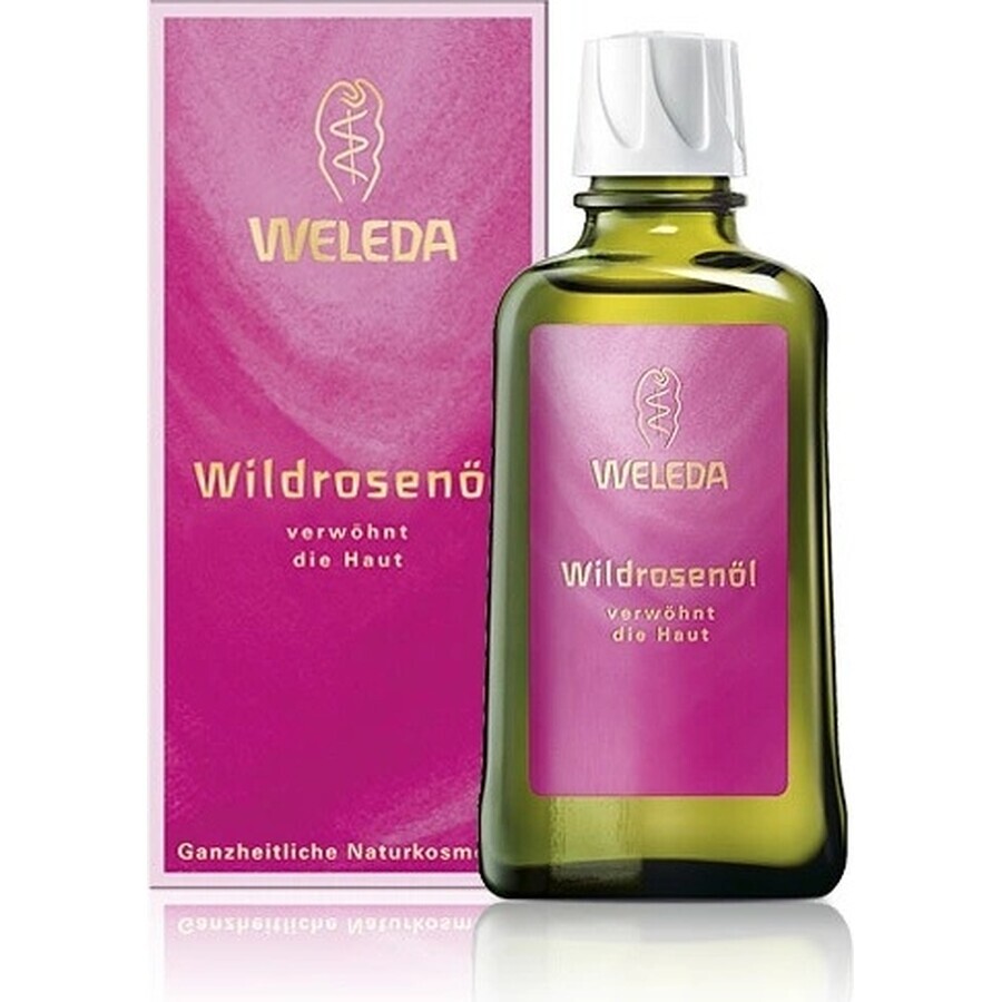 WELEDA Olio armonizzante alla rosa 1×100 ml, olio