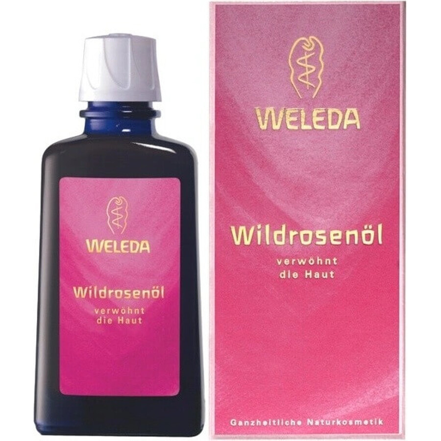 WELEDA Olio armonizzante alla rosa 1×100 ml, olio