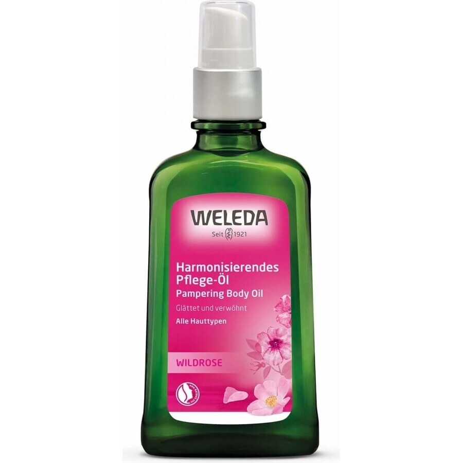 WELEDA Olio armonizzante alla rosa 1×100 ml, olio