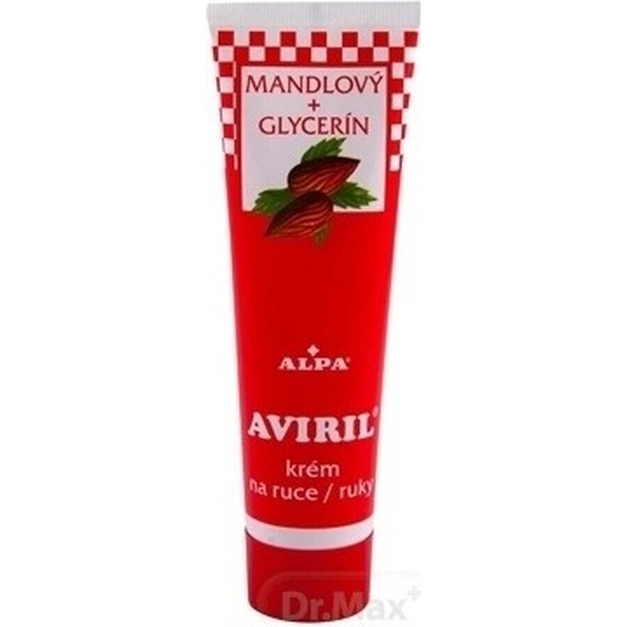 AVIRIL ALMOND HAND CREAM MET GLYCERINE 1×100 ml, beschermende handcrème