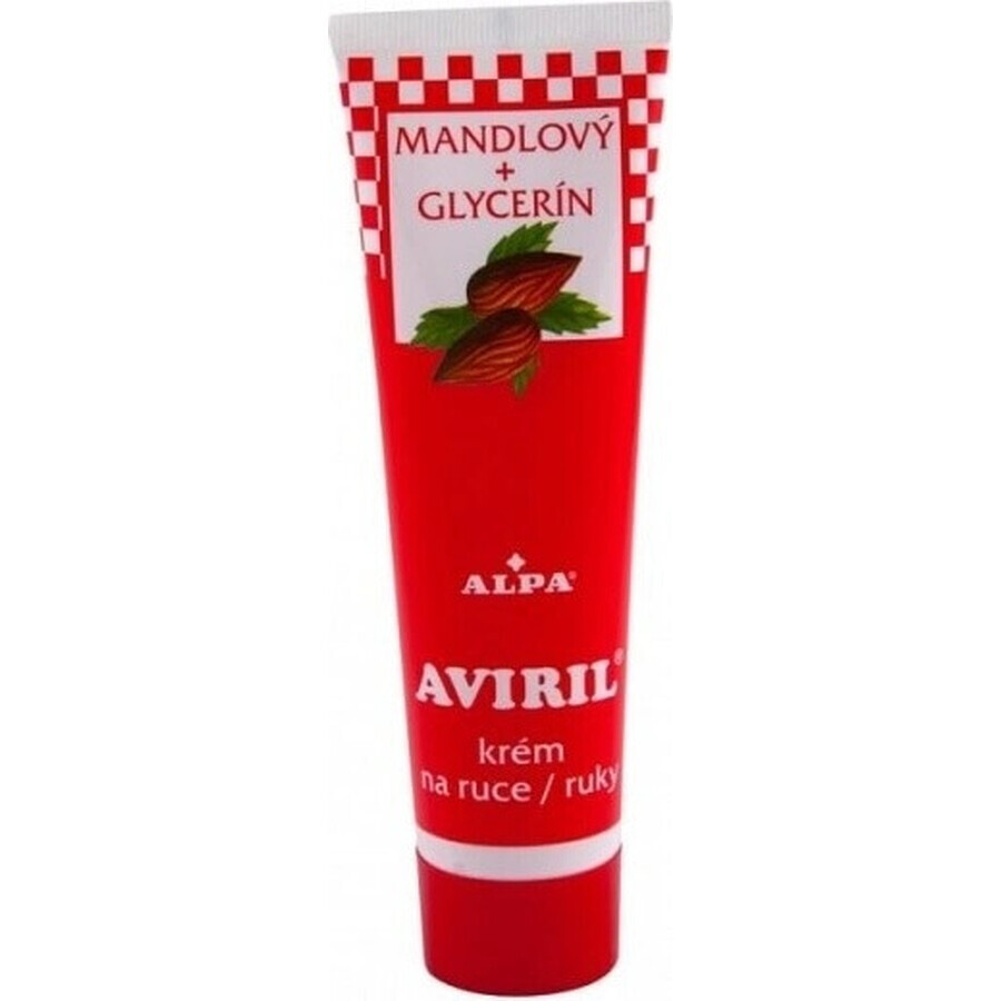 AVIRIL ALMOND HAND CREAM MET GLYCERINE 1×100 ml, beschermende handcrème