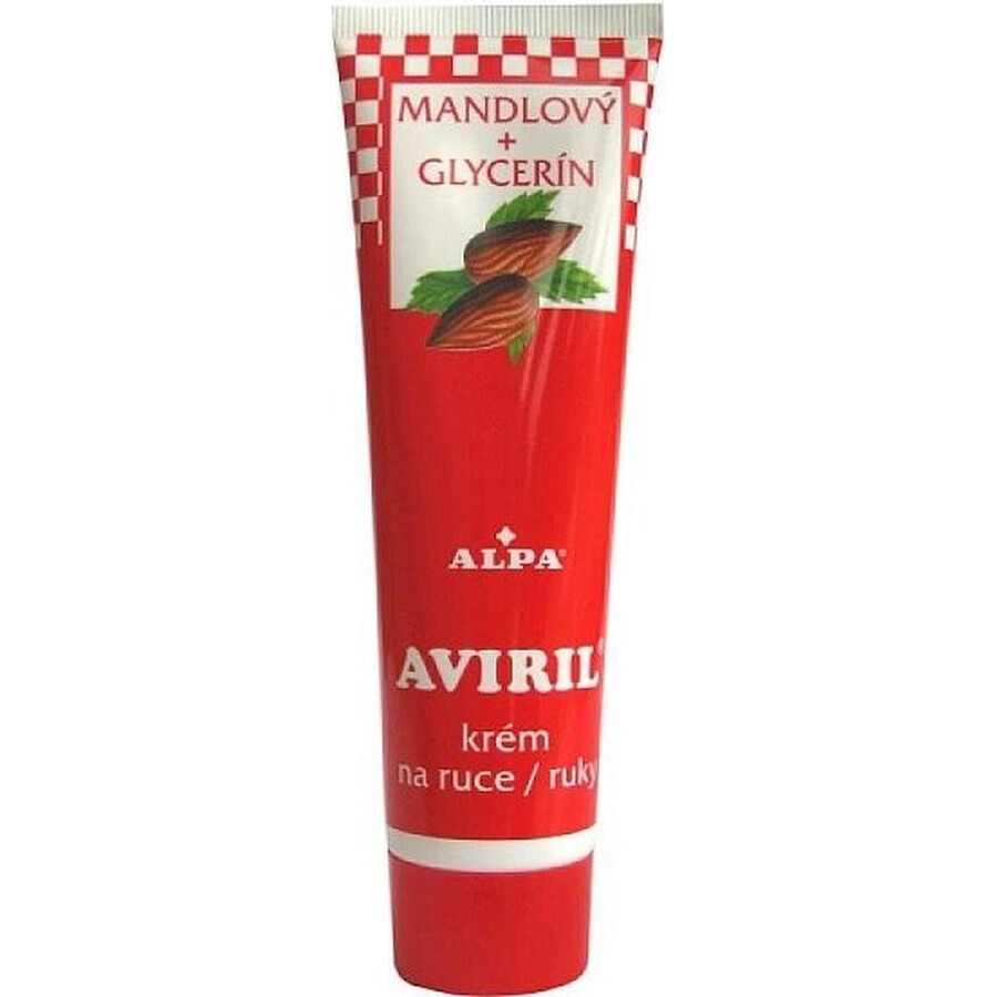 AVIRIL ALMOND HAND CREAM MET GLYCERINE 1×100 ml, beschermende handcrème