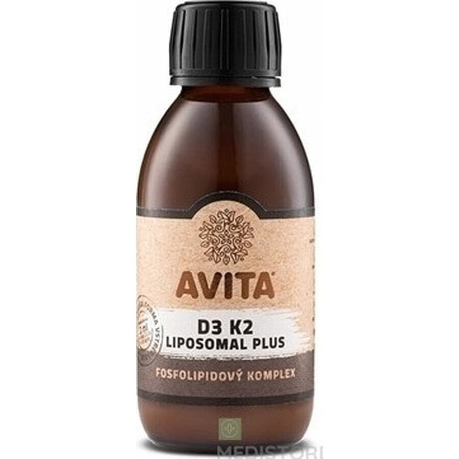 AVITA D3 K2 LIPOSOMAL PLUS 1×200 ml, phospholipid complex