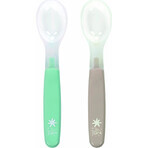 JANE Set de 3 cuillères en silicone Mint 1×1 set, set de cuillères