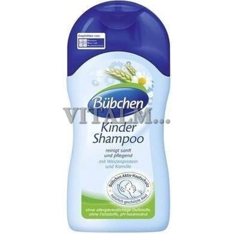 Bübchen shampooing pour bébé 1×200 ml, shampooing