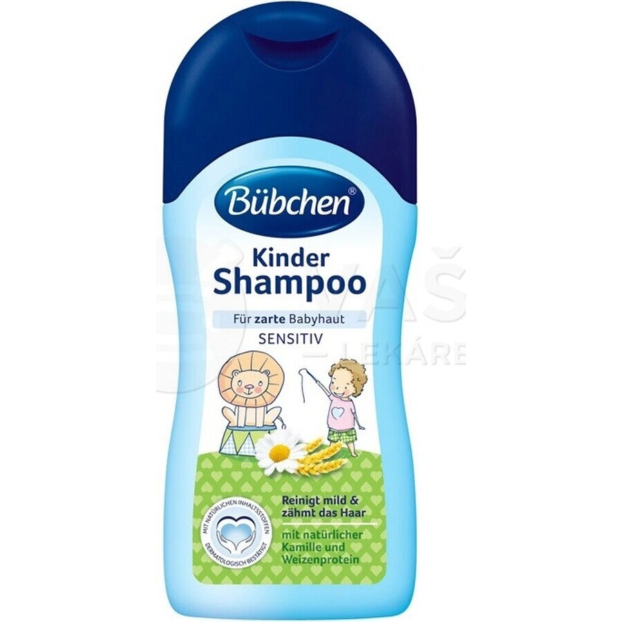 Bübchen shampooing pour bébé 1×200 ml, shampooing