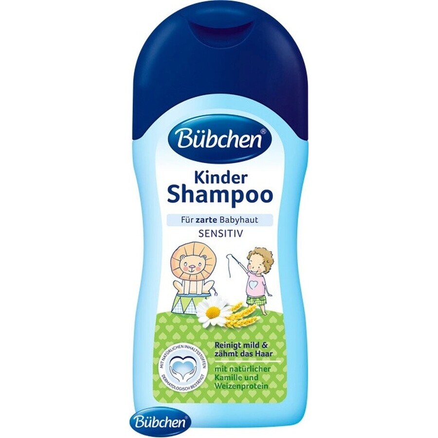 Bübchen shampooing pour bébé 1×200 ml, shampooing