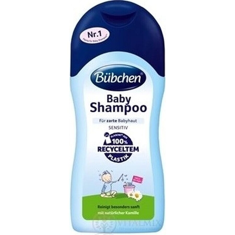 Bübchen shampooing pour bébé 1×200 ml, shampooing