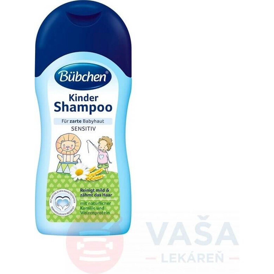 Bübchen shampooing pour bébé 1×200 ml, shampooing