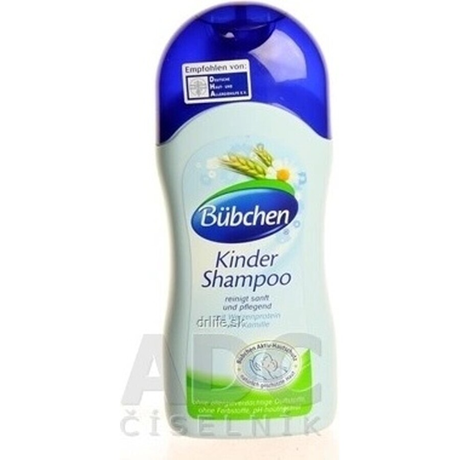 Bübchen shampooing pour bébé 1×200 ml, shampooing