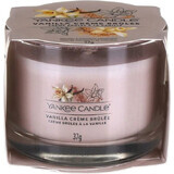 Yankee Candle - Vanilla Creme Brulee 1×37g bougie votive en verre, bougie parfumée