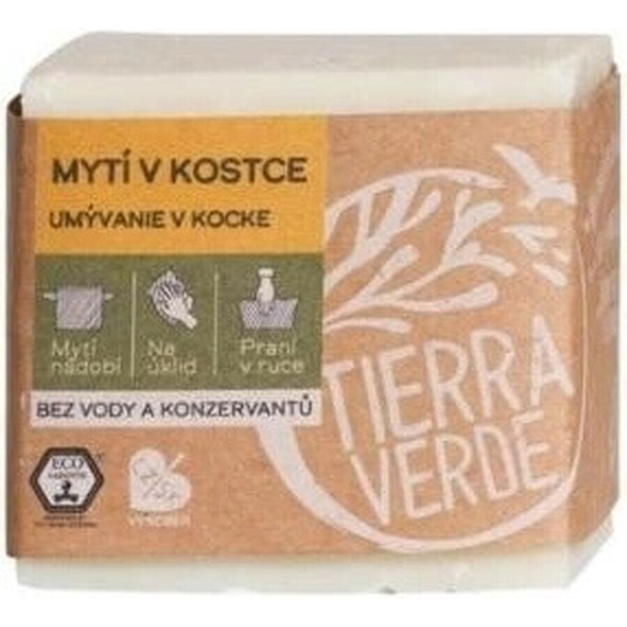 TIERRA VERDE Laver dans un cube de 1×165 g, savon de lavage ou de vaisselle