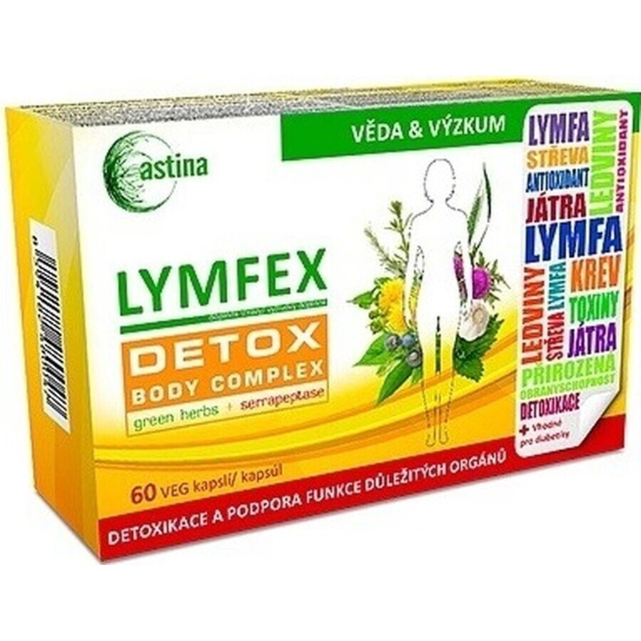 Astina LYMFEX 1×60 cps , complément alimentaire