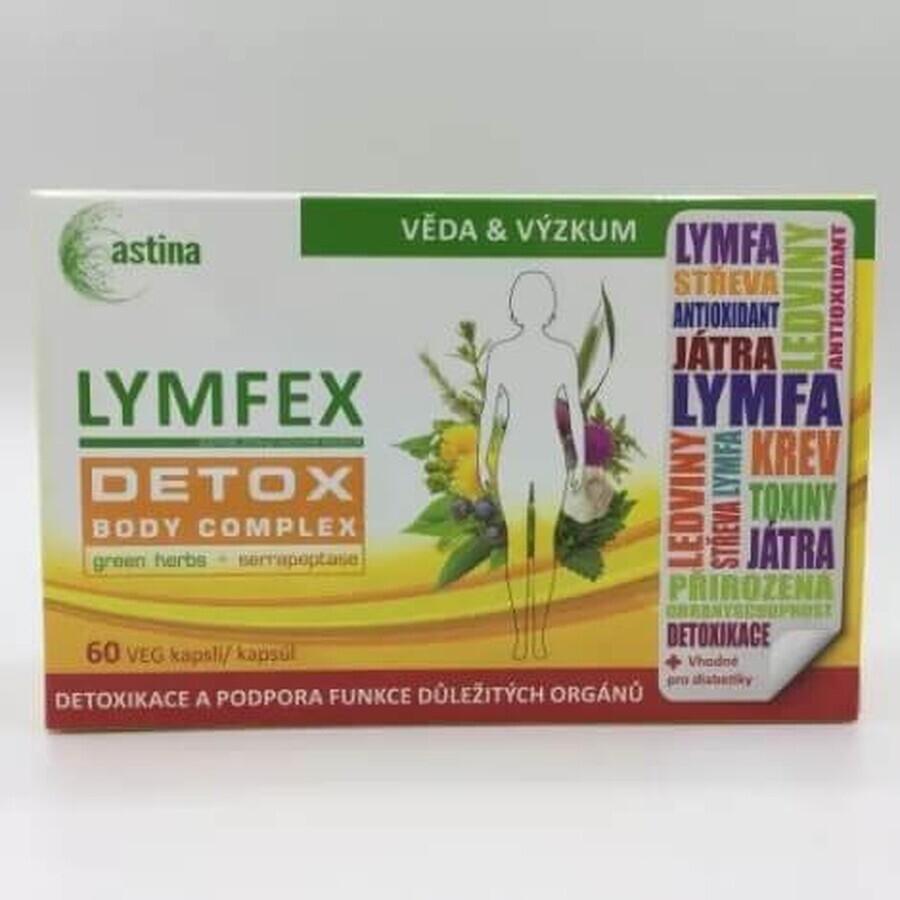 Astina LYMFEX 1×60 cps , complément alimentaire