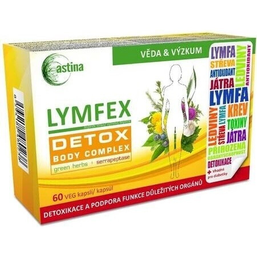 Astina LYMFEX 1×60 cps , complément alimentaire