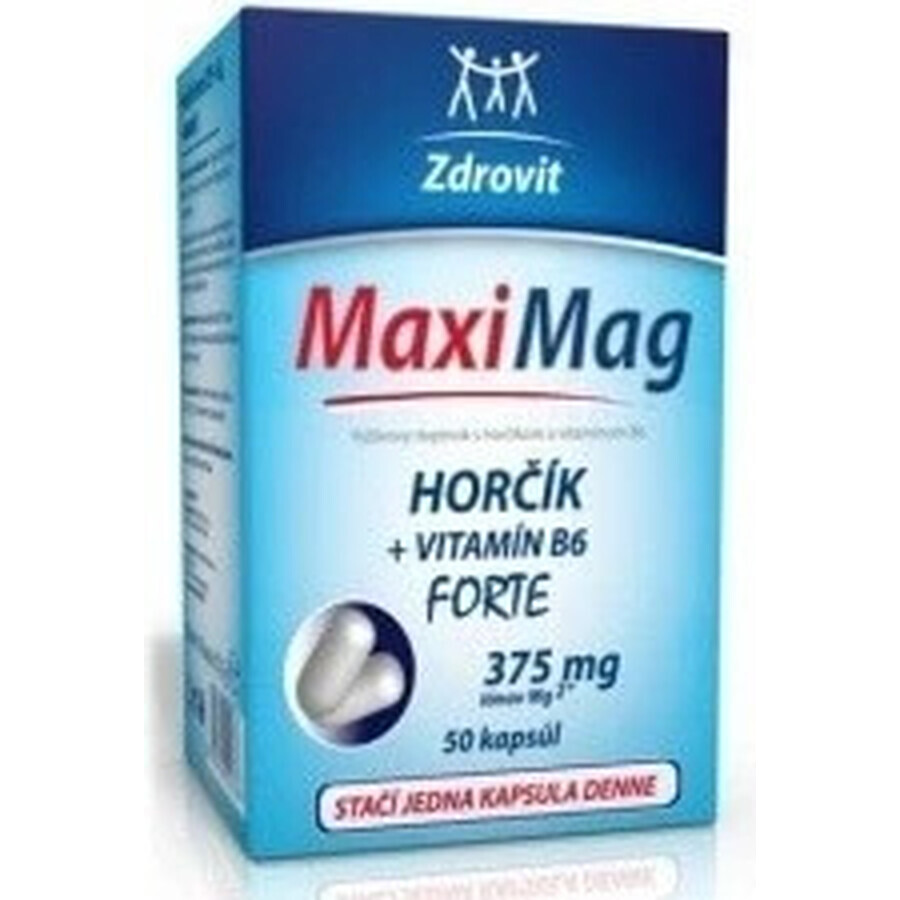 ZDROVIT MAXI MAG HORCIK+B6 FORTE 1×50 cps, complément alimentaire