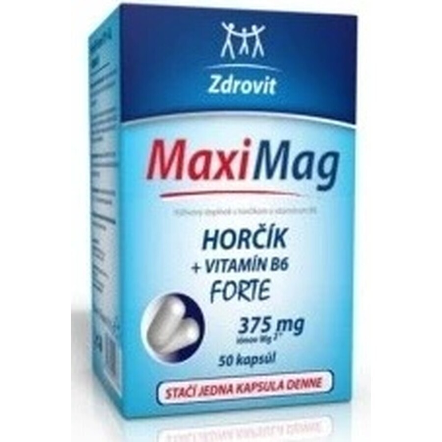 ZDROVIT MAXI MAG HORCIK+B6 FORTE 1×50 cps, complément alimentaire