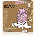 Ecoegg Eierkartusche für Wäschetrockner Frühlingsblumen 1×4 Stück, Ersatz-Duftstäbchen